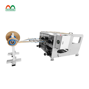 Máquina de fabricación de cuerda de papel <span class=keywords><strong>Kraft</strong></span> de doble estación, máquina de torsión para cuerda ecológica - Product Image 1