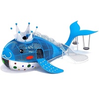 Aire de jeux pour enfants en plein air avec toboggan, avion personnalisé à thème, équipement d'amusement pour enfants