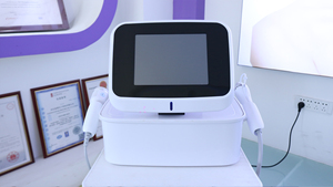 Appareil de raffermissement cutané à aiguilles isolées dorées pour l'élimination des rides, des ridules, des cicatrices d'acné et des vergetures, soin <span class=keywords><strong>visage</strong></span> et corps, pour usage <span class=keywords><strong>en</strong></span> spa et nettoyage du <span class=keywords><strong>visage</strong></span> - Product Image 3