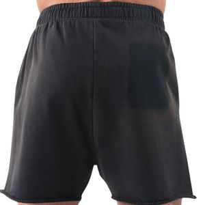 Shorts de sport noirs pour hommes, respirants, à séchage rapide, pour la course à pied et la gym, avec poches latérales, vêtements de sport légers - Product Image 4