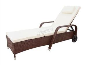 Hiện đại di động gấp Chaise Sun <span class=keywords><strong>Lounger</strong></span> với tán <span class=keywords><strong>PE</strong></span> mây ngoài trời Patio đồ nội thất cho biệt thự công viên sân khách sạn - Product Image 6