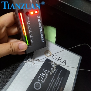 Collar de Plata S925 con <span class=keywords><strong>Colgante</strong></span> de Cruz de Moissanita de 3mm, Joyería Redonda <span class=keywords><strong>Blanca</strong></span> D VVS, Regalo para Compromiso, Boda o Cita - Product Image 6