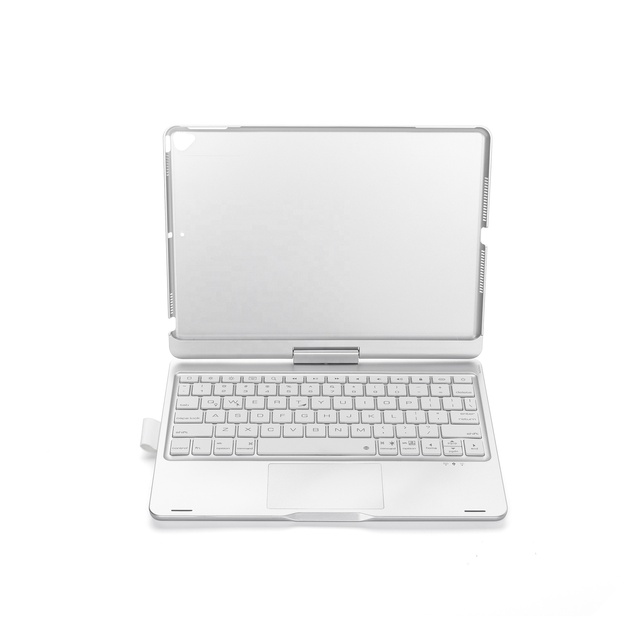 Popular Portable Rotatable Wireless Keyboard Case Touchpad Keyboard for iPad 10.2 10.5 Inch