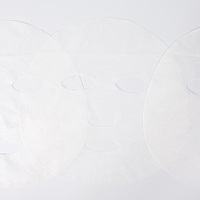Feuille masque de soins de la peau doux super velours OEM ODM feuille masque masque facial matériel filé dentelle non tissé