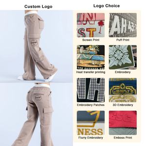 <span class=keywords><strong>Pantaloni</strong></span> Cargo <span class=keywords><strong>Invernali</strong></span> Casual da <span class=keywords><strong>Donna</strong></span> <span class=keywords><strong>in</strong></span> Pile, Vestibilità Morbida, Traspiranti <span class=keywords><strong>con</strong></span> Cinque Tasche e <span class=keywords><strong>Vita</strong></span> Media Elasticizzata - Product Image 3