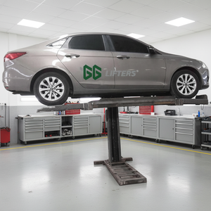 重型单柱汽车升降机，用于车辆储存和维护高级停车设备 - Product Image 2