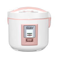 Cuisinière à riz électrique de luxe 2,8 litres, modèle neuf, pour étudiants et usage domestique, fabriquée en Chine, avec fonction manuelle, capacité 4L et 1,8L