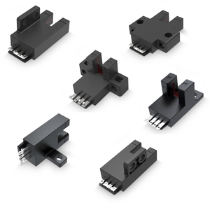 Akusense SY-307P-SW rãnh loại cảm biến quang điện PNP nguồn gốc Loại C khe cắm quang cảm biến Ngã Ba hàng rào ánh sáng cảm biến nhà máy - Product Image 1