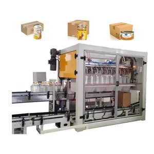 Case Packer for Beverage Can /Tin Packaging/Bottels Carton Box Packing Line Machine