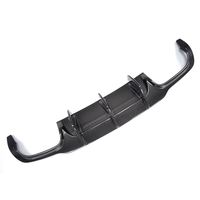 Diffuseur arrière en fibre de carbone W204 C63 Grandes ailettes pour Mercedes Benz C63 AMG Black Series 2012-2015