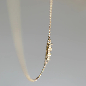 CANNER Nouveau Bracelet Minimaliste en Argent Sterling 925 Plaqué Or 18K avec Breloque Chaîne et Zircon Cubique Blanc pour Femme - Product Image 5