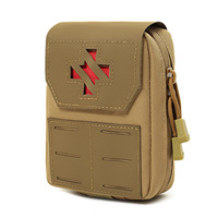 Sac à dos médical tactique d'extérieur, trousse de premiers secours, pack de survie EMT, pochette de taille modulaire à dégagement rapide Molle, vente en gros d'usine B018