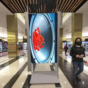 55-inch sàn đứng <span class=keywords><strong>LCD</strong></span> kỹ thuật số biển Cửa sổ quảng cáo hiển thị dự án trường hợp - Product Image 2