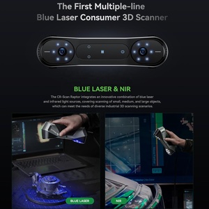 Original CR-<strong>Scan</strong> Raptor Handheld Industrial Blue Light Anti-Shake Tracking up to 60FPS <strong>Scan</strong> Speed <strong>3D</strong> <strong>Scanner</strong> - Product Image 3