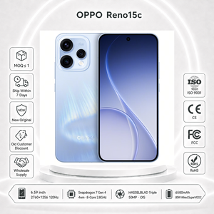 Smartphone 5G Sbloccato OPPO Reno15c, Android 16, <span class=keywords><strong>ColorOS</strong></span> 16, Display AMOLED 120Hz, Octa Core, Dual SIM, Fotocamera 50MP, NFC - Product Image 1