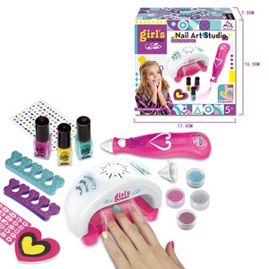 Samtoy, juego de simulación, máquina de <span class=keywords><strong>uñas</strong></span> de belleza, juegos de maquillaje <span class=keywords><strong>para</strong></span> niños <span class=keywords><strong>para</strong></span> <span class=keywords><strong>niñas</strong></span>, <span class=keywords><strong>Kit</strong></span> de maquillaje, esmalte de <span class=keywords><strong>uñas</strong></span> de juguete con exquisito modelo de pegatina - Product Image 6