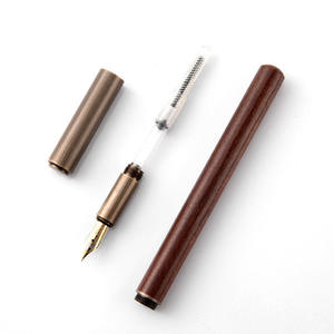 Bolígrafo Económico de Metal Liso para Escritura Clásica, Herramienta de Caligrafía para Estudiantes, Embalaje Sencillo, Bolígrafos Económicos - Product Image 5