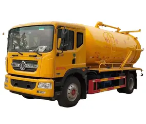 Hete Verkoop Dongfeng 10000l Vacuüm Zuigwagen Verkoop Japan Vacuüm Riolering Zuigwagen