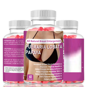 Özel etiket stok meme büyütme sakızlı bitkisel özü takviyeleri meme bakımı kaldırma ve sıkılaştırıcı popo geliştirme Gummies - Product Image 1