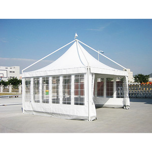 European Pointed Top <b>Tent</b> Outdoor Wedding Party Exhibition Large Event Four Season Aluminum Alloy <b>Frame</b> Oxford Fabric Waterproof - Product Image 2