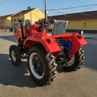 Livraison Gratuite Micro Tracteur à Deux et Quatre Roues Motrices pour l'Agriculture Petits Tracteurs Camions avec Tondeuse