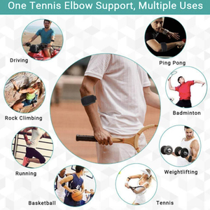 Manchons de soutien pour coudes Jstar Fitness Powerlifting, en néoprène épais, compression respirante, pour entraînement aux squats - Product Image 6