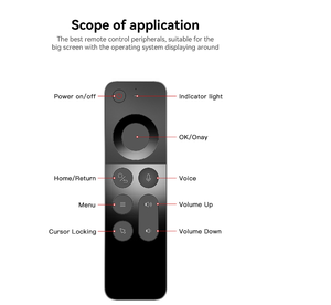 Mouse Wireless Vocale <span class=keywords><strong>W3</strong></span> 2.4G e Mini Tastiera in Materiale ABS OEM per Android TV Box e Telecomando Windows - Product Image 6