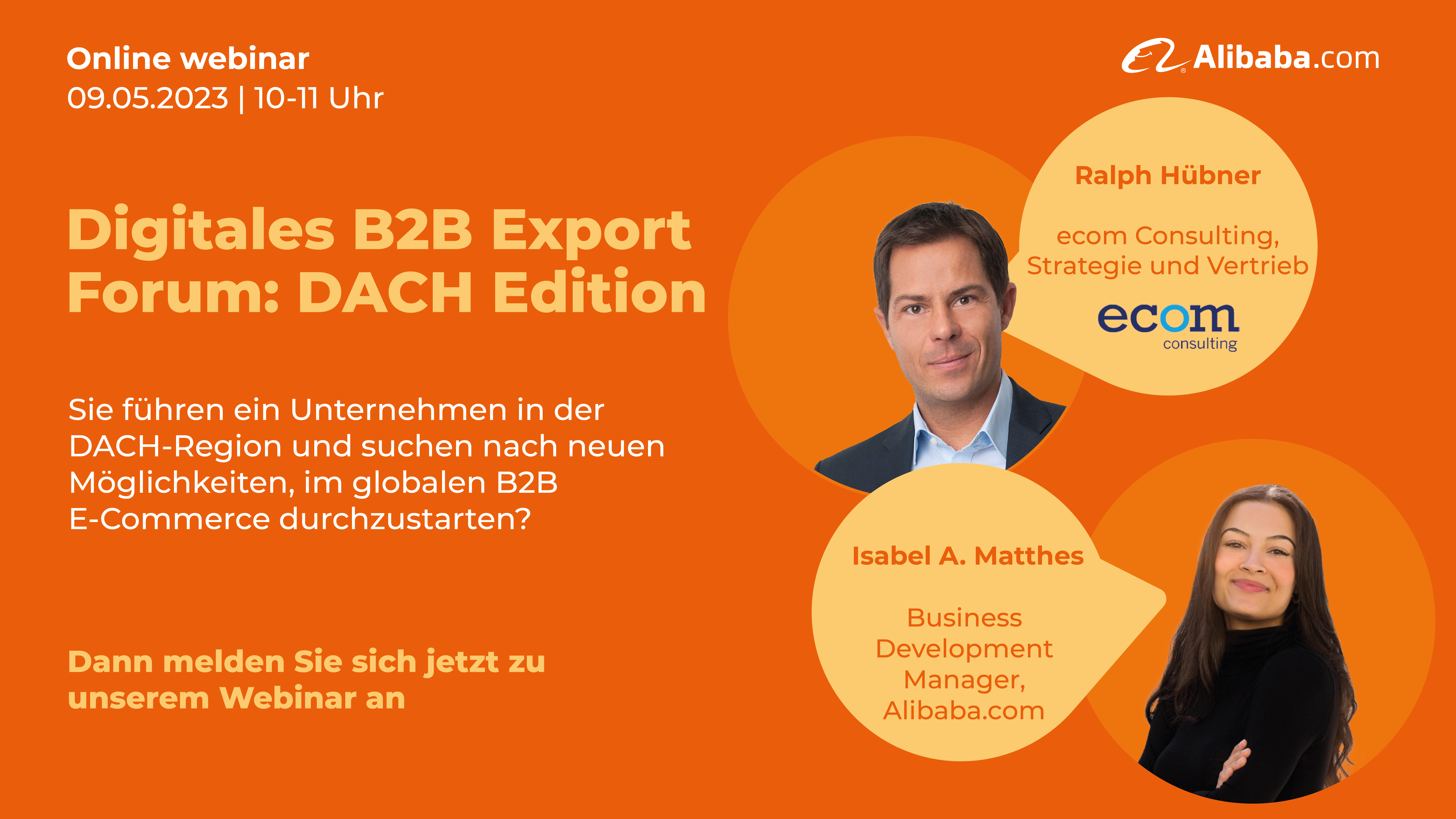 Digitales B2B Export Forum: DACH Edition