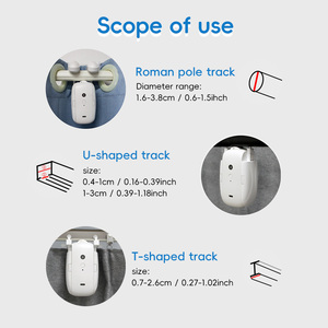 Tuya WIFI akıllı otomatik perde açacağı Bot uzaktan APP ses kontrolü elektrikli perde Robot Alexa Google ev ile - Product Image 4