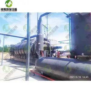 Chất Thải Chuyên Nghiệp Nhựa Pyrolysis Lò Phản Ứng Với Sáp Loại Bỏ Máy Trong Shangqiu
