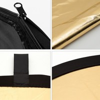 Réflecteur Godox 2-en-1 Ovale Portable Multi-Disque 150x200cm Pliable pour Studio Photo, Appareil Photo et Éclairage