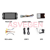 Stereo Mobil Android 11 7 inci, Carplay, GPS Navigasi untuk Jeep Cherokee, Compass, Commander, Wrangler, 300C, Dodge Caliber, Liberty 2009, 2008
