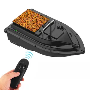 2022 New Fixed Speed Cruise Remote Control Fishing Finder Boat 500M Dual Night Light Lure Fishing Smart RC Bait Boat Accessories