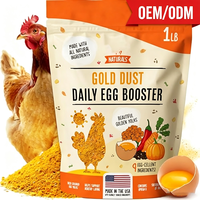 Supplément nutritionnel pour volailles OEM, poudre végétale naturelle, additif alimentaire pour poules pondeuses, alimentation quotidienne