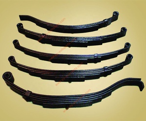 Nouvelles ressorts à lames en acier 60Si2Mn haute performance pour suspension d'essieu de remorque, capacité 2000-6000 lbs, certifiées ISO/TS16949, 12 - Product Image 2
