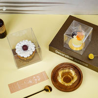 PET Transparente Box PVC Klare Kunststoff-Verpackungsbox Automatischer Boden Klare Kunststoff-Verpackungsbox