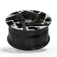Nouvelles jantes en alliage d'aluminium forgées monobloc haute performance, concaves, noires brillantes, de 18 à 24 pouces, entièrement personnalisables, 5x120 5x112, 40mm/30mm
