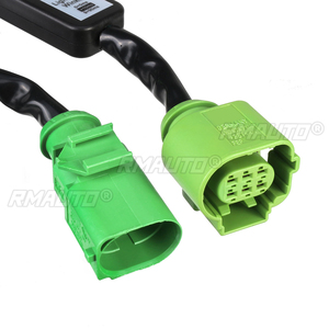 NEW 2 X Dynamic Turn Signal Indicator <b>LED</b> Taillight Add-on Module Cable <b>Wire</b> Harnes for Audi A4 S4 RS4 B8 2013~2015 Tail <b>Light</b> - Product Image 3