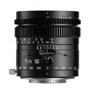 Ttartisan เอียง50มม. F1.4 MF เลนส์กล้องสตูดิโอเต็มกรอบเหมาะสำหรับ SONY E <span class=keywords><strong>Nikon</strong></span> <span class=keywords><strong>Z</strong></span> Fujifilm XF M43 L-mount - Product Image 1