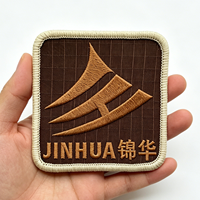 Patch brodé personnalisé avec logo sur mesure, applique brodée personnalisée pour vêtements