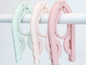 Du lịch Xách tay gấp quần áo móc áo, PP quần áo nhựa móc chuyến đi kinh doanh sấy quần áo móc áo - Product Image 6