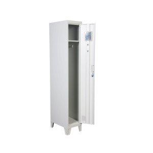 Armoire en acier de <span class=keywords><strong>casier</strong></span> de <span class=keywords><strong>casier</strong></span> en métal de porte unique d'employé de bureau <span class=keywords><strong>pour</strong></span> le <span class=keywords><strong>vestiaire</strong></span> de chambre à coucher - Product Image 4