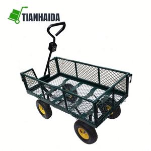 Offre Spéciale 4 roues Cour Utilisé maille de jardin chariot - Product Image 2
