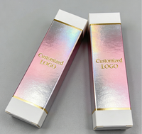 Kits de beauté abonnements en boîte rigide polyvalente avec bande déchirable, en carton ondulé recyclable, impression vibrante, pour poudre libre cosmétique visage