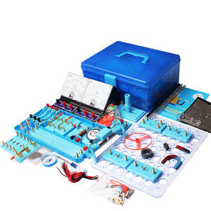 Experimento de física equipos completos de eléctrico básico serie y paralelo circuito electrónico kit de aprendizaje - Product Image 1