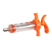 Seringue en plastique-acier, aiguille en plastique-acier, outil d'injection vétérinaire pour animaux, seringue automatique pour vaccins pour porcs, bovins, ovins