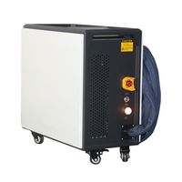 Machine de nettoyage laser à refroidissement par air Hs Laser pour surfaces métalliques, élimination de la rouille et de la peinture, MAX 1500W, nettoyage laser à fibre, prix bas