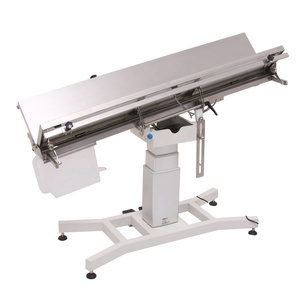 Meja bedah hewan peliharaan mengangkat vertikal operasi v-top baja tahan karat ortopedi untuk anestesi anjing di klinik hewan peliharaan - Product Image 2