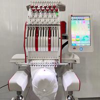 Nouvelle machine à coudre informatisée à tête unique pour l'entrepreneuriat à faible coût, moteur servo Dahao, 9/12/15 aiguilles pour T-shirts et casquettes