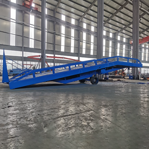 Contenedor móvil de rampas, rampas de carga de coches de metal para camiones, rampas portátiles, estación de soporte de muelle plegable, rampa do carro pesado - Product Image 1